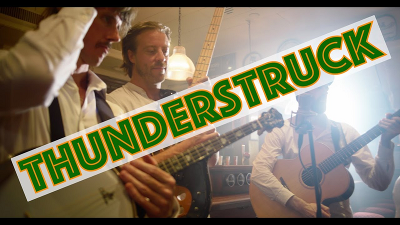 Video link: Thunderstruck - The Led Farmers (Irish Folk Version)