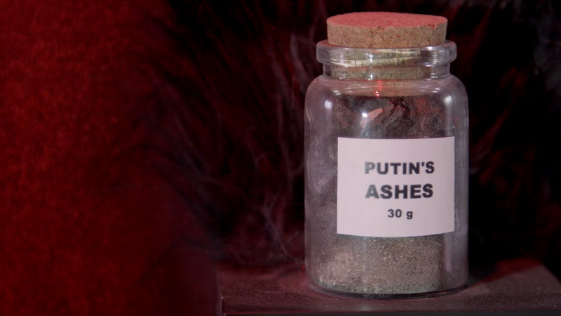 Video link: Putin's Ashes Total Installation (Official Trailer) / ПЕПЕЛ ПУТИНА