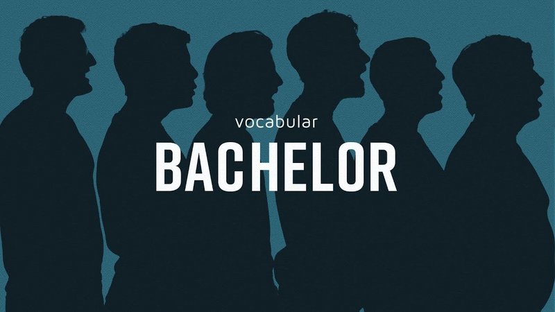 Video link: vocabular - Bachelor
